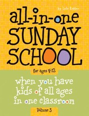 Cover of: The AllInOne Sunday School Series Vol 3