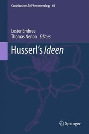 Cover of: Husserl S Ideen
            
                Contributions to Phenomenology