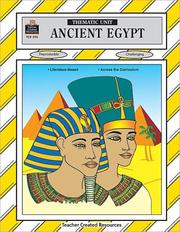 Cover of: Ancient Egypt Thematic Unit