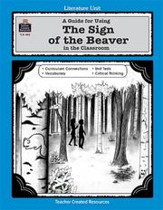 Cover of: A Guide for Using The Sign of the Beaver in the Classroom