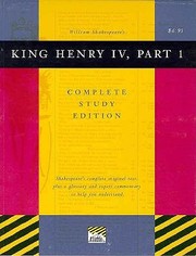 Cover of: Cliffs King Henry IV Part 1 by 