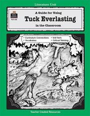 Cover of: A Literature Unit for Tuck Everlasting by Natalie Babbitt