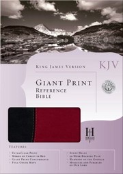 Cover of: Giant Print Reference BibleKJV