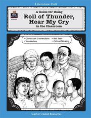 Cover of: A Guide for Using Roll of Thunder, Hear My Cry in the Classroom