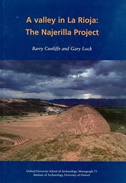 Cover of: A Valley in La Rioja
            
                Oxford University School of Archaeology Monographs