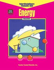 Cover of: Energy | TIFFANY KIDNER
