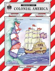 Cover of: Colonial America Thematic Unit