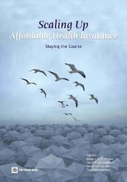 Cover of: Scaling Up Affordable Health Insurance