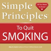 Cover of: Simple Principles To Quit Smoking