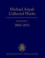 Cover of: MICHAEL ATIYAH COLLECTED WORKS VOLUME 7