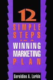 Cover of: 12 Simple Steps To A Winning Marketing Plan