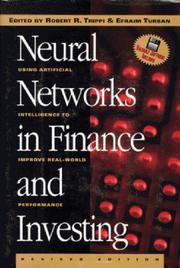 Cover of: Neural Networks Finance and Investment: Using Artificial Intelligence to Improve Real-World Performance