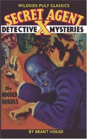 Cover of: Secret Agent X by Brant House, Brant House