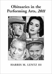 Cover of: Obituaries in the Performing Arts 2011 by 