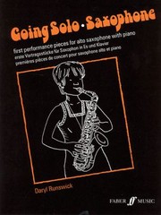 Cover of: Going Solo Saxophone