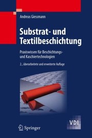 Cover of: Substrat Und Textilbeschichtung
            
                VDIBuch by 