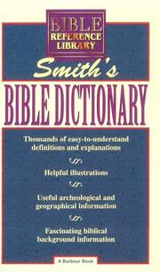 Cover of: Smith's Bible dictionary. by William Smith
