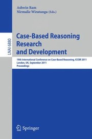 Cover of: CaseBased Reasoning Research and Development
            
                Lecture Notes in Artificial Intelligence