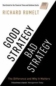 Cover of: Good Strategybad Strategy