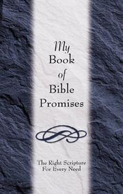 Cover of: My Book of Bible Promises by 