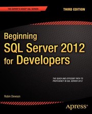 Cover of: Beginning SQL Server 2012 for Developers