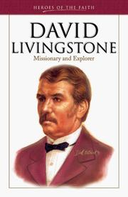 Cover of: David Livingstone: missionary and explorer