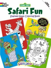 Cover of: Sesame Street Safari Fun Gemglow Stained Glass Coloring Book by Sesame Street