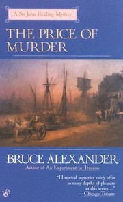 Cover of: The Price of Murder
            
                Sir John Fielding Mysteries Thorndike by 