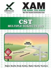 Cover of: CST MultiSubject Teacher Certification Exam
            
                XAM CST Paperback