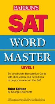Cover of: SAT Wordmaster Level 1 by 