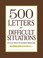 Cover of: 500 Letters for Difficult Situations