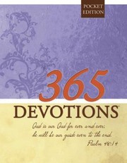 Cover of: 365 Devotions Large Print Edition2011