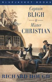 Cover of: Captain Bligh and Mister Christian by Richard Alexander Hough