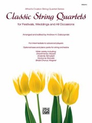 Cover of: Classic String Quartets for Festivals Weddings and All Occasions Violin 2
            
                Alfreds Ovation String Quartet