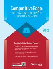 Cover of: Competitive Edge
            
                Petersons Competitive Edge The Graduate Business Programs Search by 