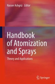 Cover of: Handbook of Atomization and Sprays by 