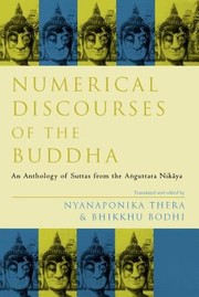 Cover of: Numerical Discourses of the Buddha
            
                Sacred Literature Trust
