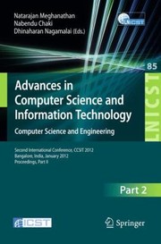 Cover of: Advances in Computer Science and Information Technology Computer Science and Engineering
            
                Lecture Notes of the Institute for Computer Sciences Social