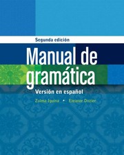 Cover of: Manual De Gramtica