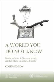 A World You Do Not Know by Colin Samson