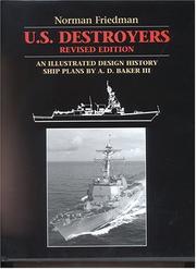 Cover of: U.S. Destroyers | Norman Friedman