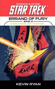 Cover of: Errand of Fury Book Two
            
                Star Trek The Original