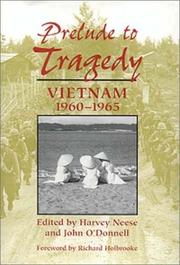 Cover of: Prelude to Tragedy: Vietnam, 1960-1965