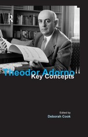 Cover of: Theodor Adorno
            
                Key Concepts Hardcover by 
