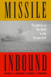Cover of: Missile inbound by Jeffrey L. Levinson