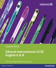 Cover of: Edexcel Igcse English for Specifications A and B Student Book by 