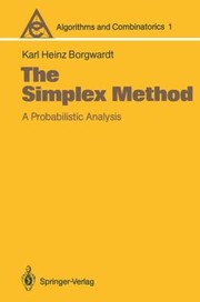 Cover of: The Simplex Method
            
                Algorithms and Combinatorics by 