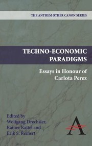 Cover of: TechnoEconomic Paradigms
            
                Anthem Other Canon by 