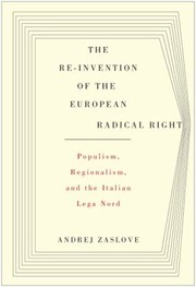 Cover of: The ReInvention of the European Radical Right by 