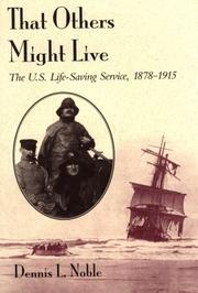 Cover of: That others might live by Dennis L. Noble